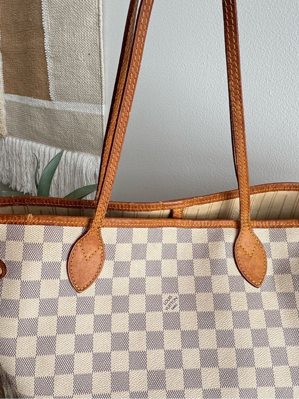 ✅AUTH✅LOUIS VUITTON NEVERFULL MM AZUR - Picture 7 of 16